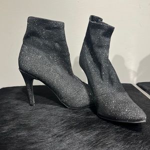 Sparkly sock boot